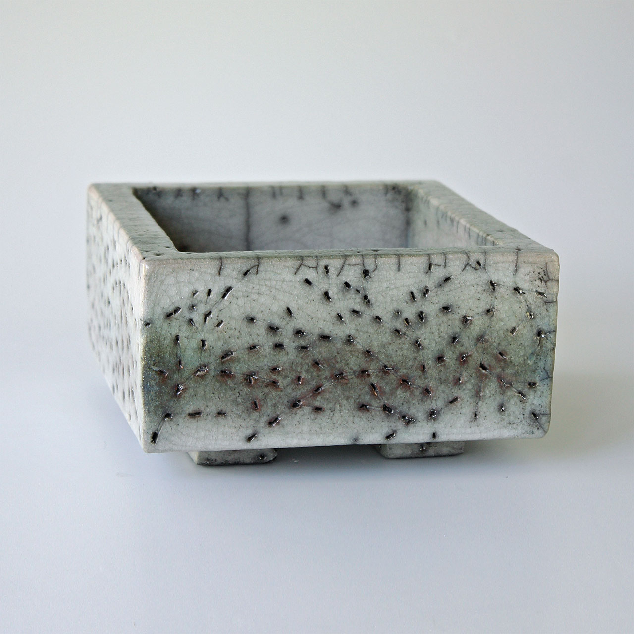 Kar med prægning | 18 x 18 cm