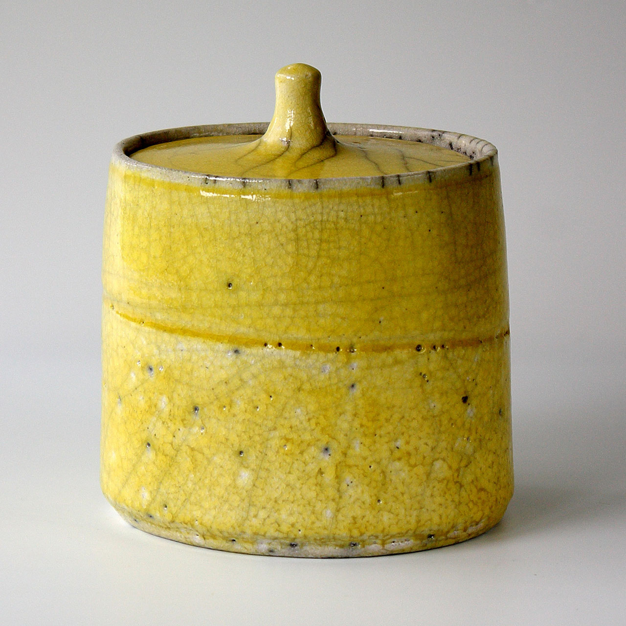 laagkrukke_sauer_gul_oval Gul | oval lågkrukke | h. 14 cm