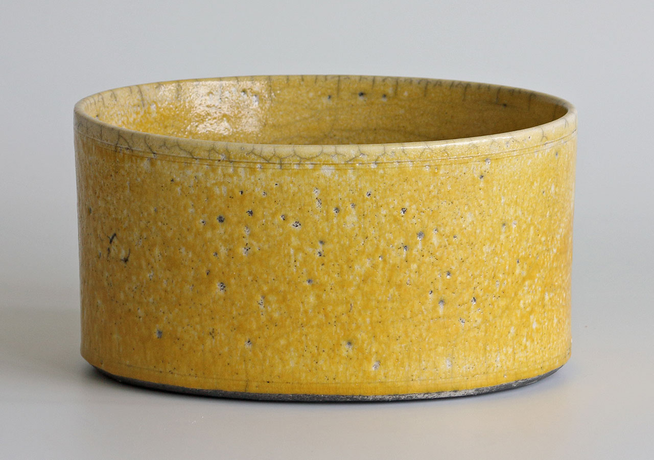 oval_krukke_sauer_h-15_gul Oval krukke | h. 15 cm